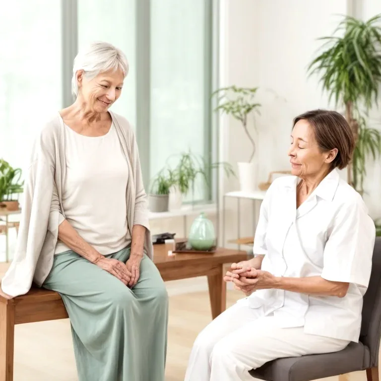 Therapiesitzung Entspannung und Mobilität